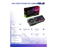 ASUS GeForce RTX 4080 ROG STRIX Gaming 16GB GDDR6X - 1085981 - zdjęcie 17
